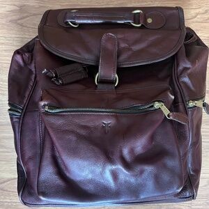 Frye Leather Backpack